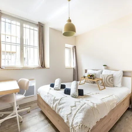 Apartmán Bngo I Le Spacieux Hypercentre I 8p, 4ch, 2sdb, 2eme Etage Sans Ascenseur Lyon